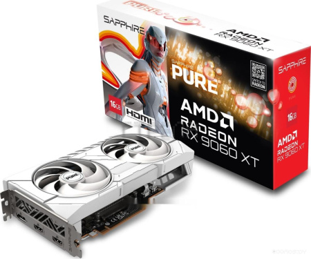 Видеокарта Sapphire Pure Radeon RX 9060 XT 11350-02-20G