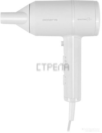 Фен Polaris PHD 2044Ti Quattro Ionic (белый/серый)