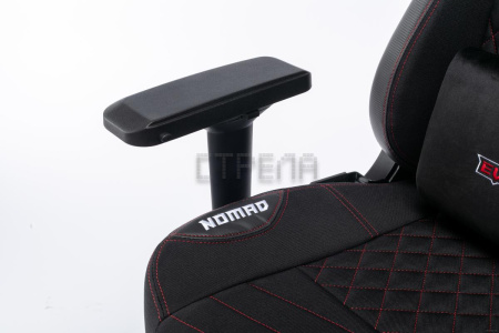 Кресло Evolution Nomad (черный/красный)