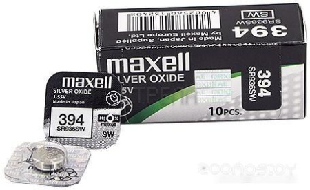 Батарейка MAXELL 394/SR936SW BP 1шт
