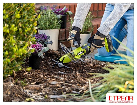 Мотокультиватор аккумуляторный Ryobi RY18HCA-0 5133005766 (без АКБ)