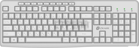 Клавиатура Oklick K225W (белый)