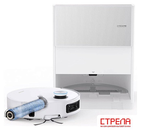 Робот-пылесос Dreame Robot Vacuum Aqua10 Ultra Roller Complete White RLH71DE-1 (евровилка, белый)