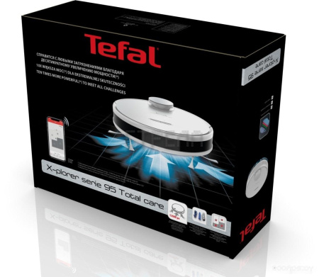 Робот-пылесос Tefal X-plorer Serie 95 Total Care RG7987WH