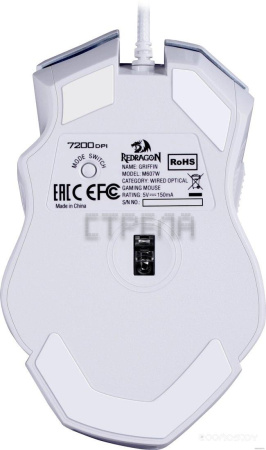Игровая мышь Redragon Griffin (белый)