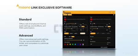 Проводной микрофон Maono DM30 (белый)
