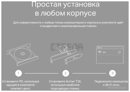 Wi-Fi адаптер TP-Link Archer T2E