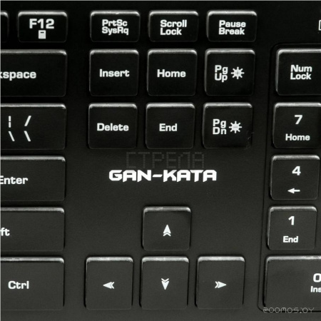 Клавиатура DIALOG Gan-Kata KGK-17U (черный)