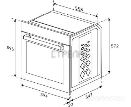 Духовой шкаф Beko BBIM13300X