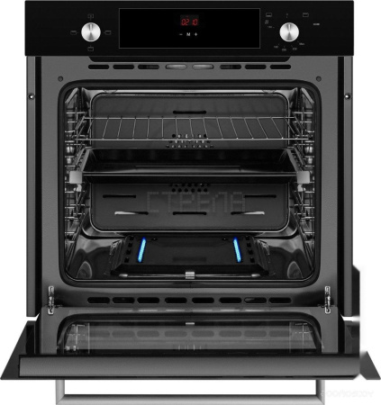 Газовый духовой шкаф Weissgauff WGO 706 D Black Glass