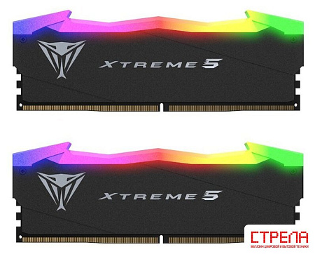Оперативная память Patriot Viper Xtreme 5 RGB 2x16ГБ DDR5 8000 МГц PVXR532G80C38K