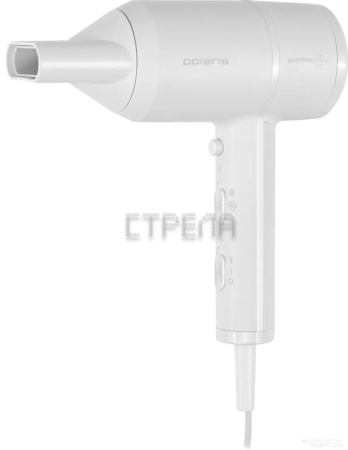 Фен Polaris PHD 2044Ti Quattro Ionic (белый/серый)