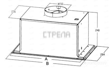 Вытяжка Midea MH60I370X