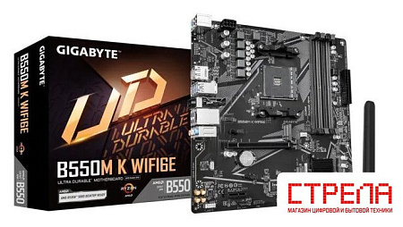 Материнская плата Gigabyte B550M K WiFi6E (rev. 1.2)