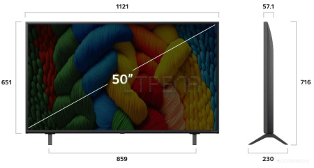 Телевизор LG NanoCell AI NANO81 50NANO81A6A