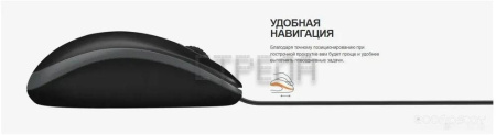 Мышь Logitech B100 (черный)