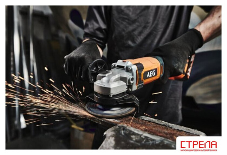 Угловая шлифмашина AEG Powertools BEWS18-125X2-0 4935498182 (без АКБ)