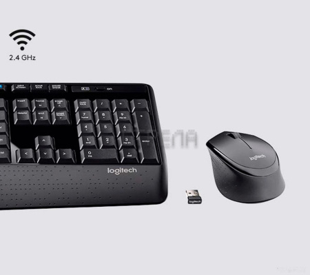 Клавиатура + мышь Logitech Wireless Combo MK345