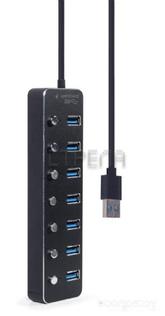 USB-хаб Gembird UHB-U3P7P-01