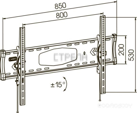 Кронштейн Kromax STAR-2