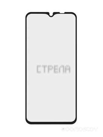Защитное стекло DigitalPart GOLD FULL GLUE для Xiaomi Redmi 9 черный