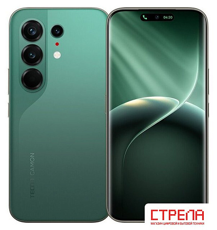 Телефон Tecno Camon 50 Ultra CN7c 12GB/256GB (зеленый)