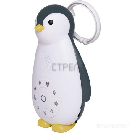 Интерактивная игрушка Zazu Пингвиненок Зои / ZA-ZOE-01 (серый)