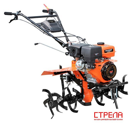 Мотоблок бензиновый Skiper SP-1600SE Expert (без колес)