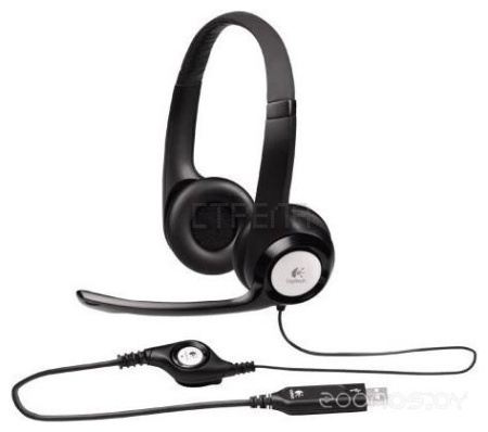 Компьютерная гарнитура Logitech Stereo Headset H390 (981-000406)