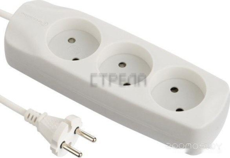 Удлинитель Electraline 62000 (1.5 м, белый)