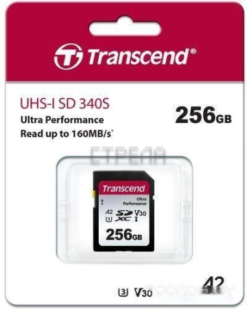 Карта памяти Transcend SDXC 340S 256GB TS256GSDC340S