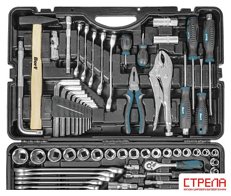 Универсальный набор инструментов Bort BTK-142 (142 предмета)