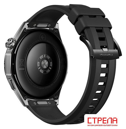 Умные часы Huawei Watch GT 6 46 мм (черный, с черным силиконовым ремешком, международная версия)