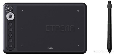 Графический планшет Parblo Intangbo X7 (черный)