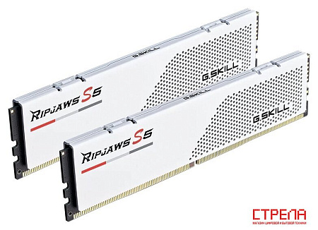 Оперативная память G.Skill Ripjaws S5 2x32ГБ DDR5 6000МГц F5-6000J3040G32GX2-RS5W