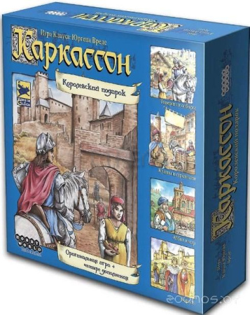 Настольная игра Мир Хобби Каркассон. Королевский подарок 2019г / 915171