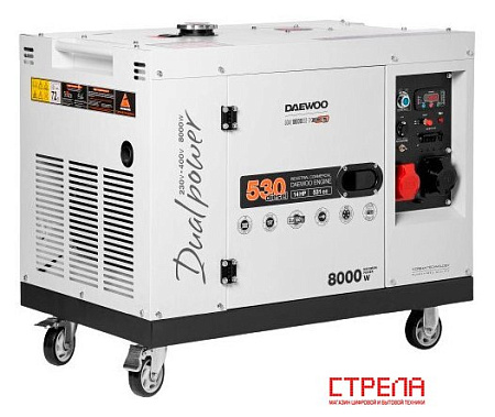 Дизельный генератор Daewoo Power DDAE 10000DSE-3 (2024)