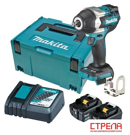 Гайковерт Makita DTW700RTJ (с 2-мя АКБ, кейс)