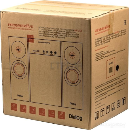 Акустика DIALOG Progressive AP-250 (черный)