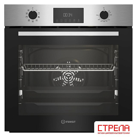 Электрический духовой шкаф Indesit IFE 3841 J IX
