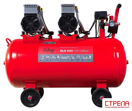 Компрессор Fubag OLS 500/100 CM2х2 646075