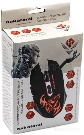 Игровая мышь Nakatomi MROG-15U