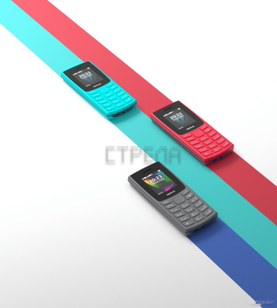 Кнопочный телефон Nokia 105 (2023) Dual SIM TA-1557 (красный)