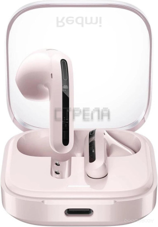 Наушники Xiaomi Redmi Buds 6 Active M2344E1 (розовый, международная версия)