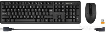 Клавиатура + мышь A4Tech 3330N