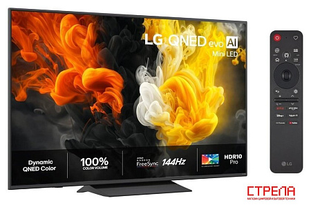 MiniLED телевизор LG QNED evo AI QNED83 55QNED83B6A