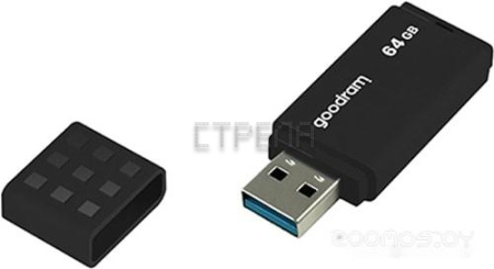 USB Flash GoodRAM UME3 64GB (черный)