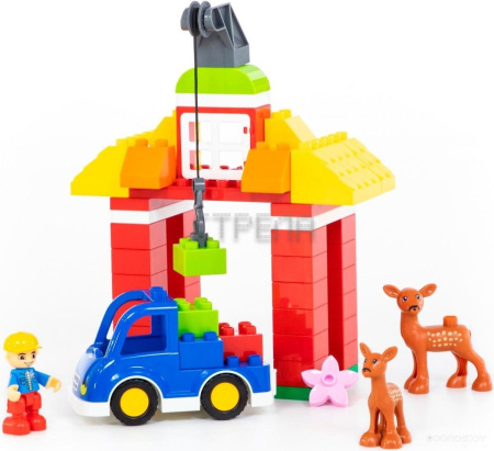 Конструктор Полесье 77592 Весёлая ферма