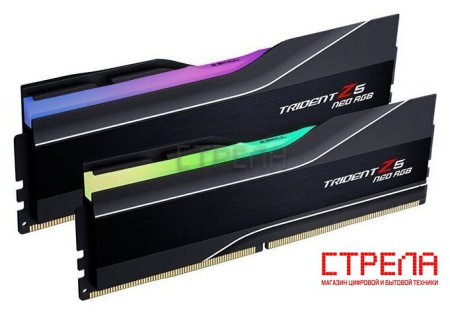 Оперативная память G.Skill Trident Z5 Neo RGB 4x64ГБ DDR5 6000 МГц F5-6000J3644D64GX4-TZ5NR