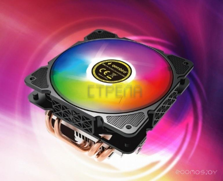 Кулер для процессора Cablexpert CPU-HURACAN-ARGB-X140